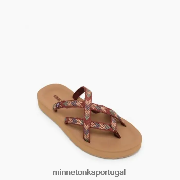 Hanna mulheres Minnetonka marrom XJTPV6180 calçados