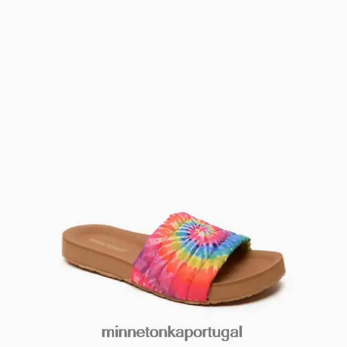 Heidi mulheres Minnetonka tie-dye brilhante XJTPV6176 calçados