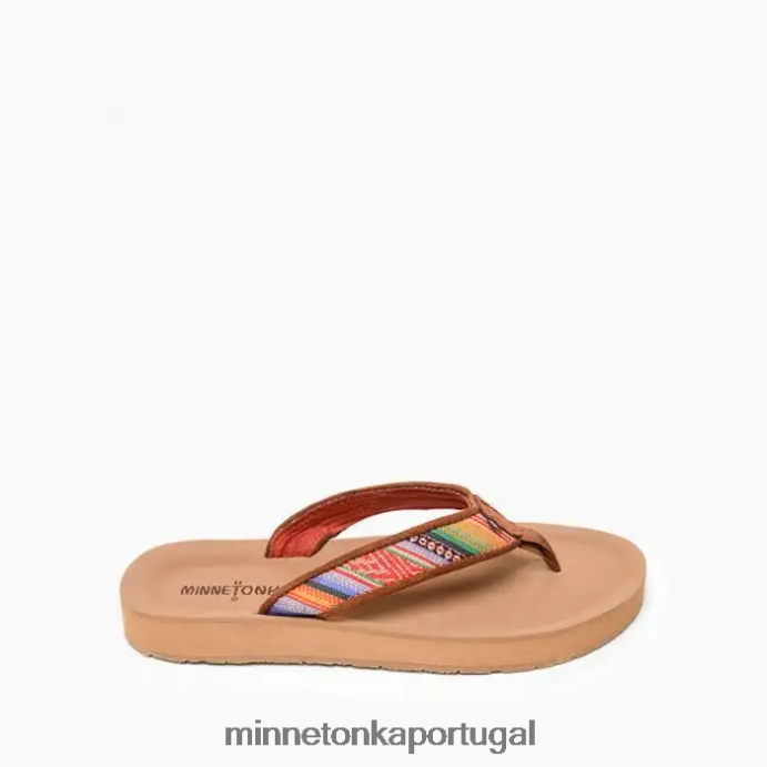 ei mulheres Minnetonka listra frisco XJTPV6187 calçados