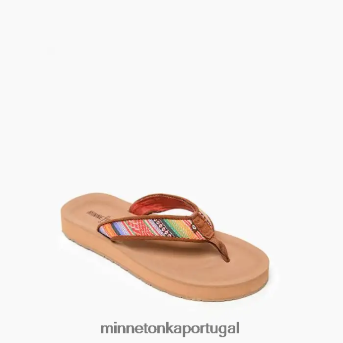 ei mulheres Minnetonka listra frisco XJTPV6187 calçados