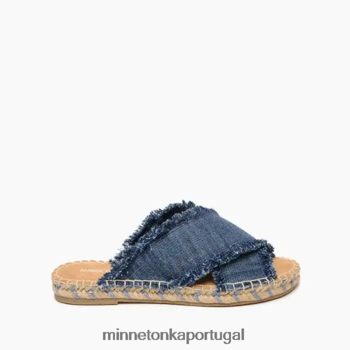 pimenta mulheres Minnetonka jeans azul XJTPV6170 calçados