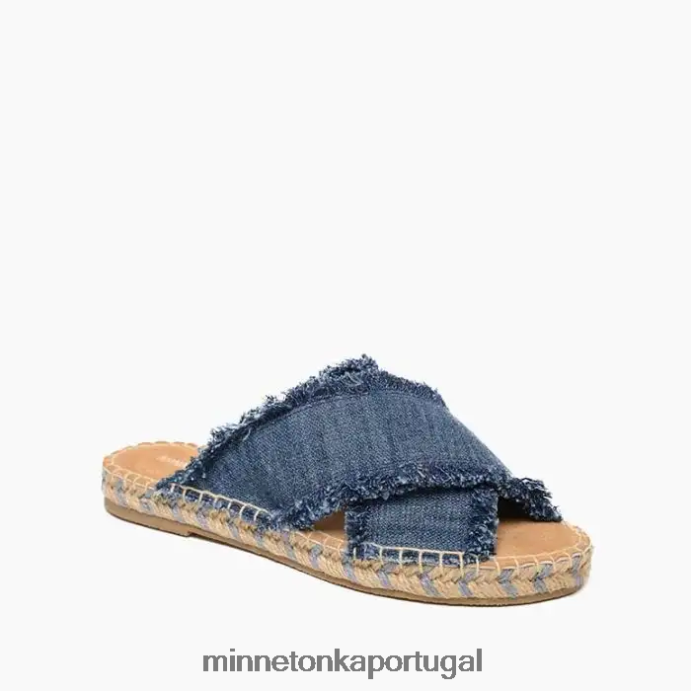 pimenta mulheres Minnetonka jeans azul XJTPV6170 calçados