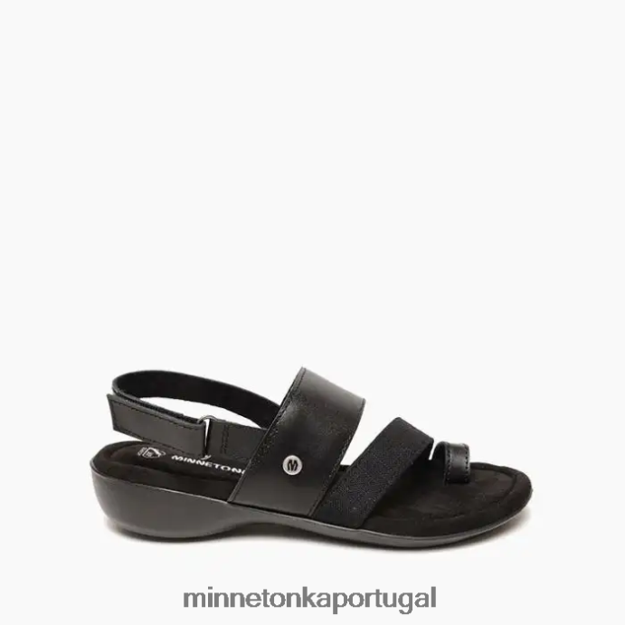 salma mulheres Minnetonka preto XJTPV6172 calçados