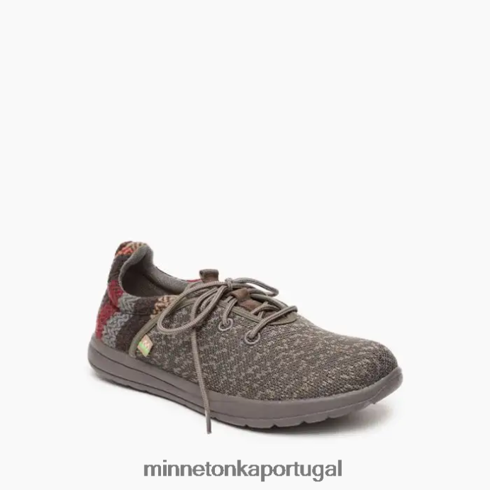 eco de novo mulheres Minnetonka morel XJTPV6311 calçados