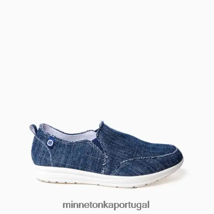 extensão mulheres Minnetonka jeans azul XJTPV6135 calçados