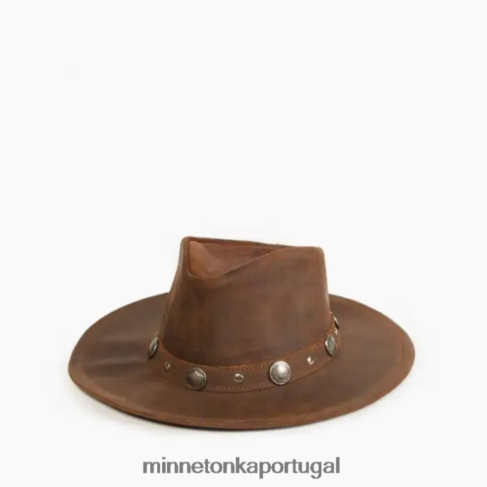 chapéu de níquel de búfalo unissex Minnetonka marrom XJTPV6519 acessórios