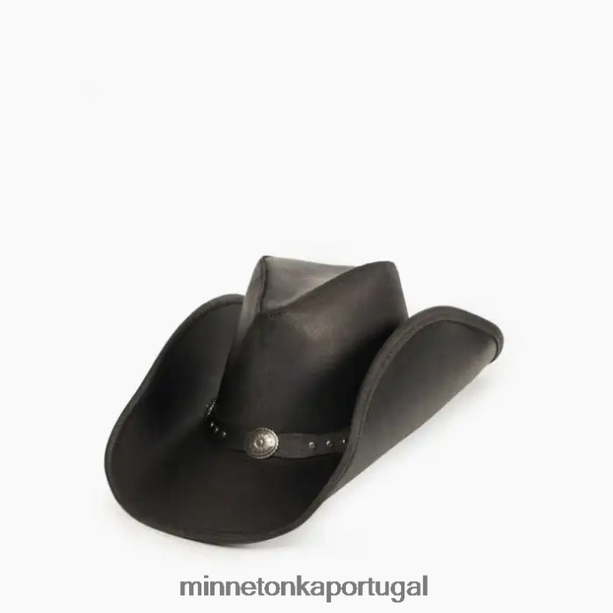chapéu silverton unissex Minnetonka preto XJTPV6526 acessórios